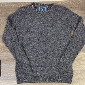Kangol 100% Cotton Marled Knit Crewneck Sweater – Size P/S